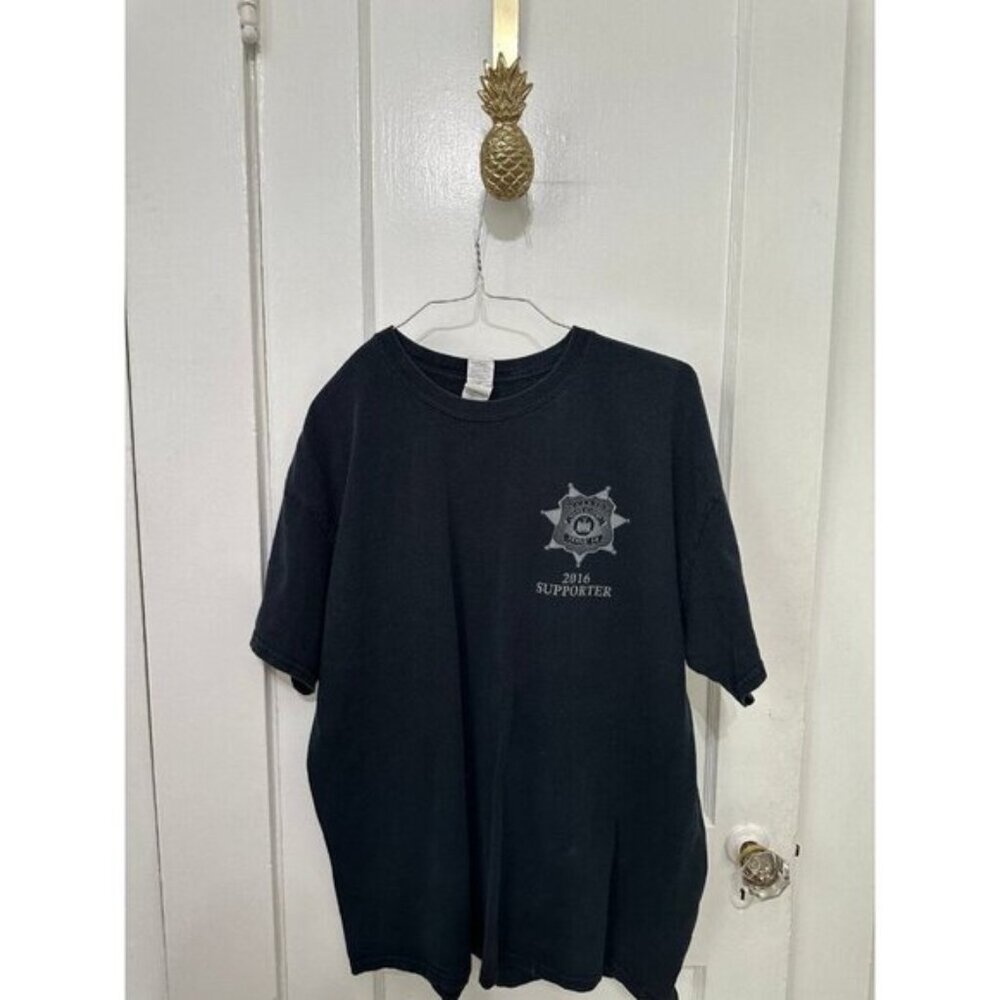 Gildan size X – large 2016 supporter police